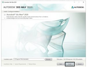 Hướng dẫn cài đặt phần mềm Autodesk 3ds Max 2020 Full
