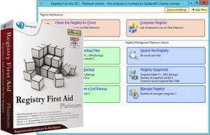 Hướng dẫn cài đặt phần mềm Registry First Aid Platinum 11.3