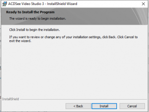 Hướng dẫn cài đặt phần mềm ACDSee Video Studio 3.0 FULL