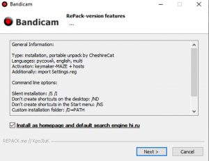 Hướng dẫn cài đặt Bandicam ver 4.5 full Crack