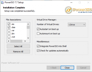 Hướng dẫn cài đặt phần mềm Poweriso 7.7 chi tiết