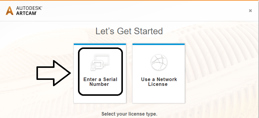 Chọn Enter a Serial Number Chọn Enter a Serial Number