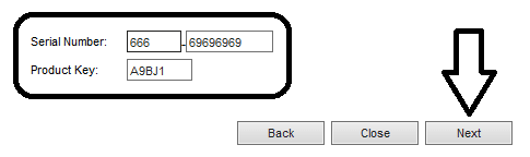 Điền Serial Number Điền Serial Number