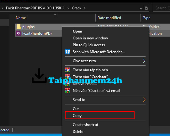 Copy 2 file Kích hoạt