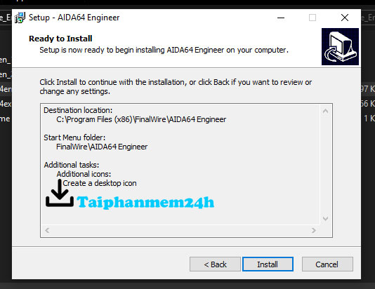 Nhấn Install để chạy cài đặt phần mềm Nhấn Install để chạy cài đặt phần mềm