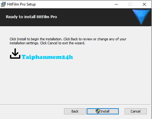 Chọn Install để cài đặt phần mềm Chọn Install để cài đặt phần mềm