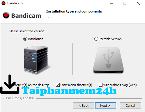 Chọn Installation và nhấn Next Chọn Installation và nhấn Next