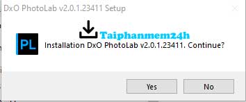 Chọn Yes để tiếp tục
