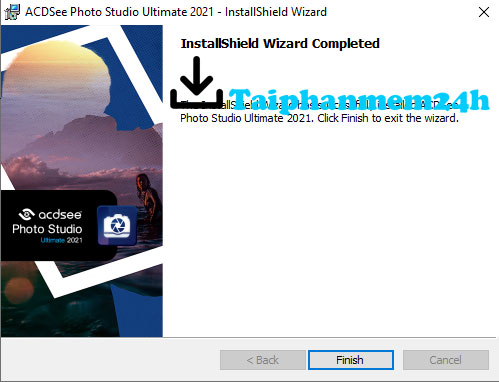 Click vào ô Finish để kết thúc Click vào ô Finish để kết thúc