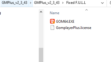 Copy file GOM64 Copy file GOM64
