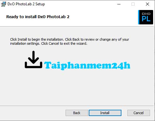 Nhấn Install để cài đặt