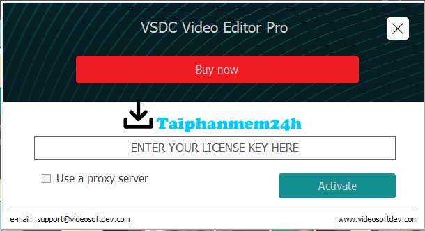 Nhập Key kích hoạt vào và nhấn Avtivate Nhập Key kích hoạt vào và nhấn Avtivate