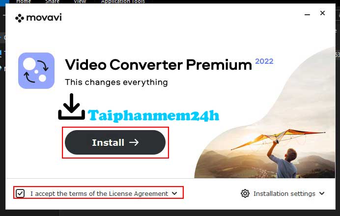 Tích vào I accept the.. rồi nhấn Install để cài đặt phần mềm Tích vào I accept the.. rồi nhấn Install để cài đặt phần mềm