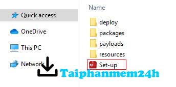 Chạy file cài đặt Chạy file cài đặt