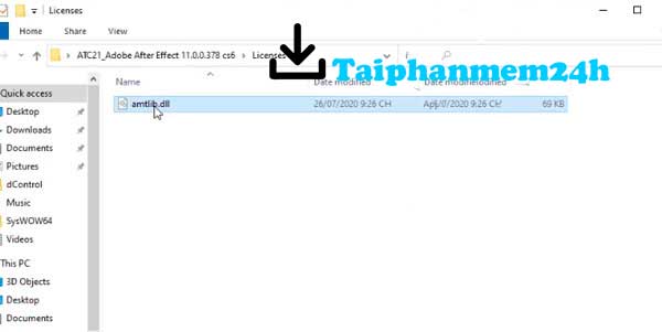 Copy file kích hoạt amtlib Copy file kích hoạt amtlib