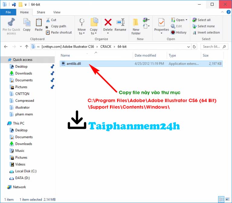 Copy file kích hoạt Copy file kích hoạt