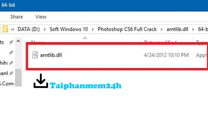 Mở file kích hoạt copy file