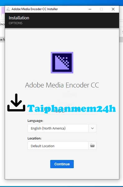 Nhấn Continue để tiếp tục Nhấn Continue để tiếp tục
