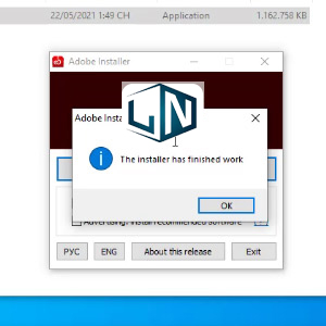 Nhấn Ok rồi nhấn Exit để hoàn tất