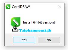 Chọn phiên bản 64bit